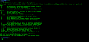 amap help options on Kali Linux amap help options on Kali Linux