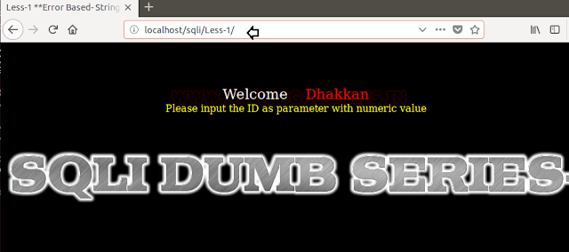 SQLi Labs basic challenge 1 SQLi Labs basic challenge 1