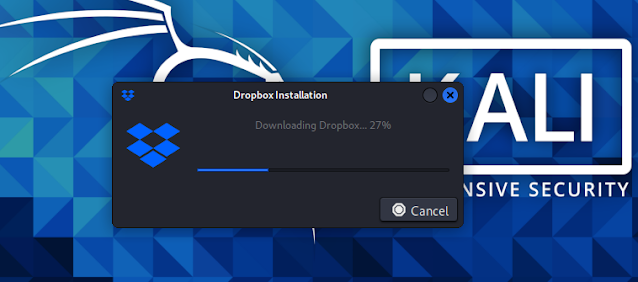 installing dropbox on Kali Linux installing dropbox on Kali Linux