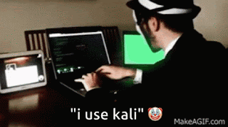 I use Kali I use Kali