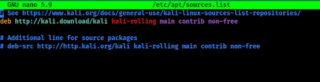 kali linux repository kali linux repository