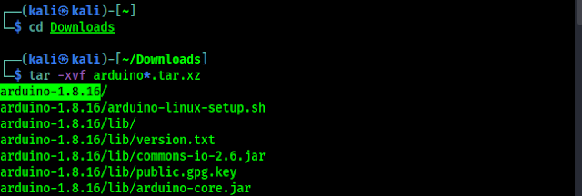 arduino extracting