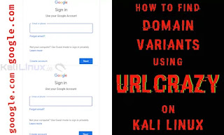 URLCRAZY on Kali Linux URLCRAZY on Kali Linux