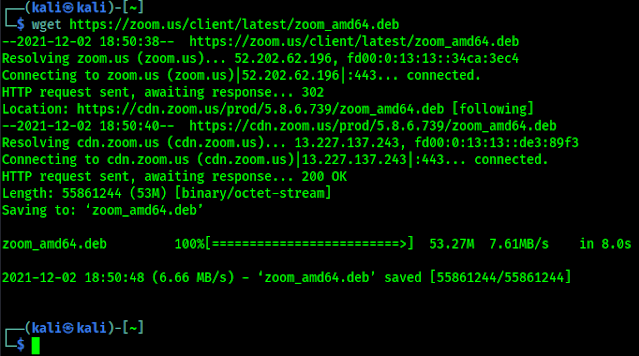 zoom deb file downloading on Linux zoom deb file downloading on Linux