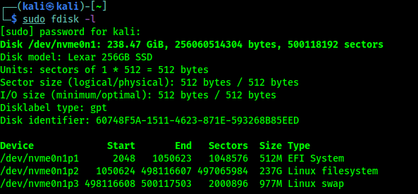fdisk to display partitions fdisk to display partitions