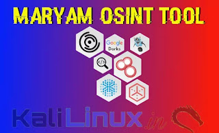 Maryam Kali Linux OSINT tool