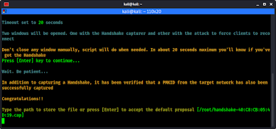 airgeddon sucessfully captured handshake file airgeddon successfully captured handshake file