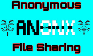 anonymous file sharing using anonx