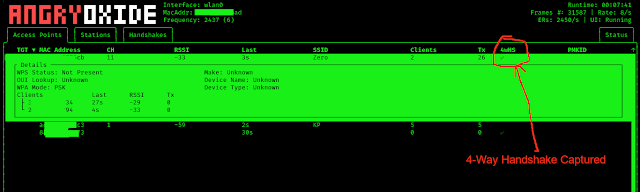 attacking on WiFi using AngryOxide attacking on WiFi using AngryOxide