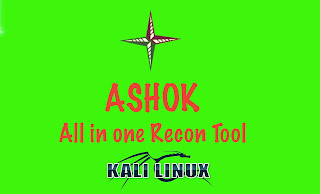 Installation and use of Ashok on Kali Linux