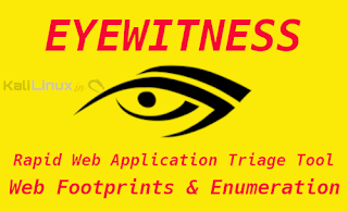 EYEWITNESS Kali Linux