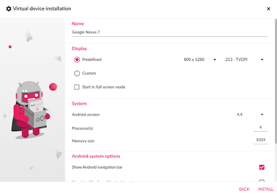 Configuring Nexus 7 Genymotion on Kali Configuring Nexus 7 Genymotion on Kali