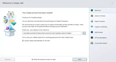 utopia public key utopia public key