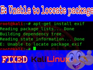 E: unable to locate package E: unable to locate package
