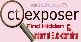 ct exposer kali linux
