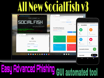 Socialfish v3 phishing toolkit for kali linux Socialfish v3 phishing toolkit for kali linux