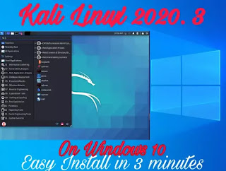 Kali linux 2020.3 installation on windows using WSL2 & win-kex