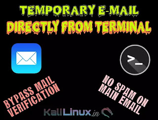 Command line temporary email in linux Command line temporary email in linux