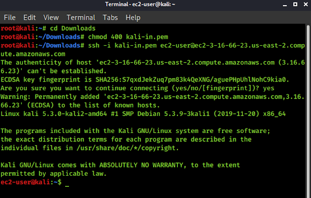 Kali Linux on AWS Kali Linux on AWS