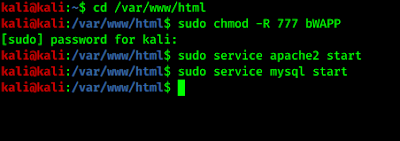 starting apache2 and mysql starting apache2 and mysql