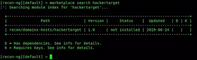econ-ng searching module econ-ng searching module