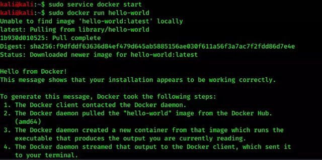 running docker running docker