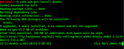 installing dradis in Kali Linux installing dradis in Kali Linux