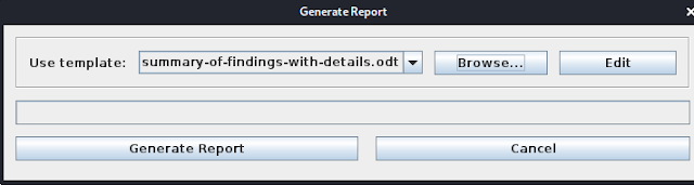 Generating Report Generating Report