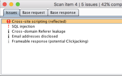 scanning in burp scanning in burp