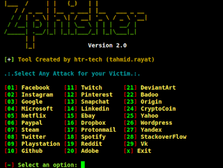 zphisher main page zphisher main page