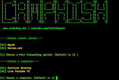 chooseing phishing templet chooseing phishing templet
