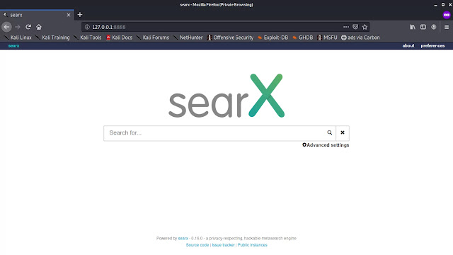 own search engine