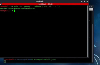 creating md5 hash creating md5 hash