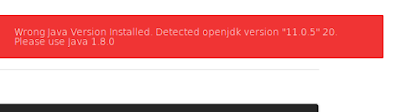 we got error we got error