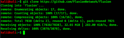 clonning fluxion from GitHub clonning fluxion from GitHub