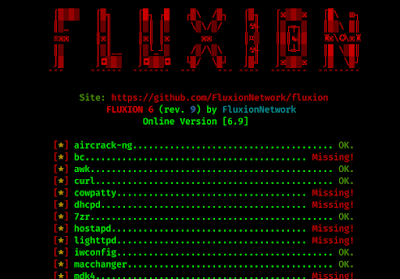 fluxion installing requirements fluxion installing requirements