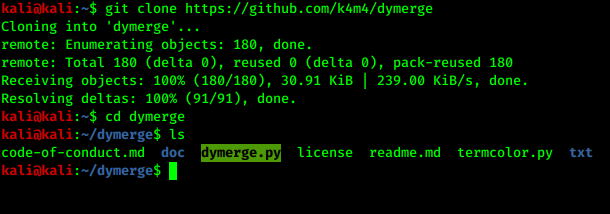 dymerge python tool dymerge python tool