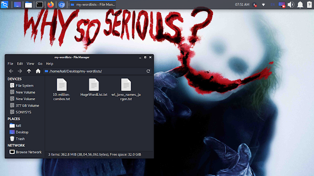 wordlist text files on our desktop wordlist text files on our desktop