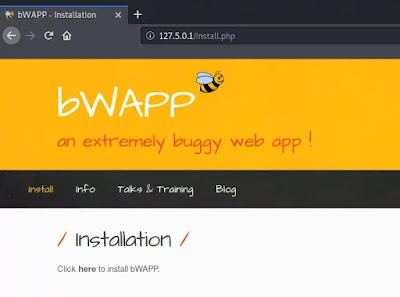 bwapp on Kali Linux bwapp on Kali Linux