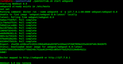webgoat8 install with one command webgoat8 install with one command