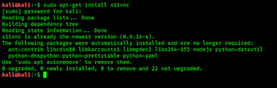 installing x11vnc installing x11vnc