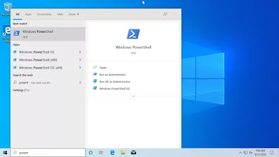 running powershell as administrator