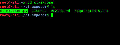 ct exposer