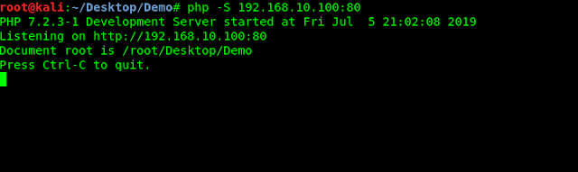 php server localhost php server localhost