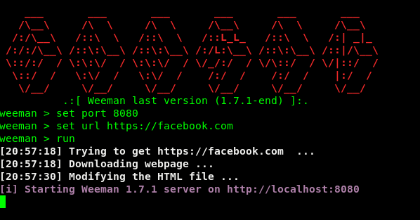 weeman phishing weeman phishing