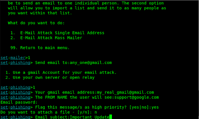 fake e-mail