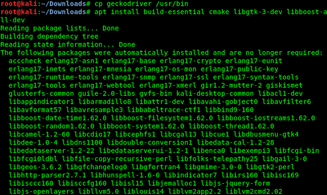 apt install build-essential cmake libgtk-3-dev libboost-all-dev apt install build-essential cmake libgtk-3-dev libboost-all-dev