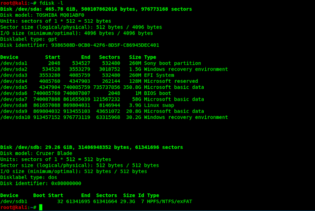 checking disks in Linux checking disks in Linux