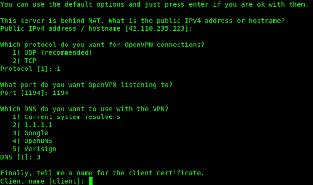 VPN server in Linux VPN server in Linux