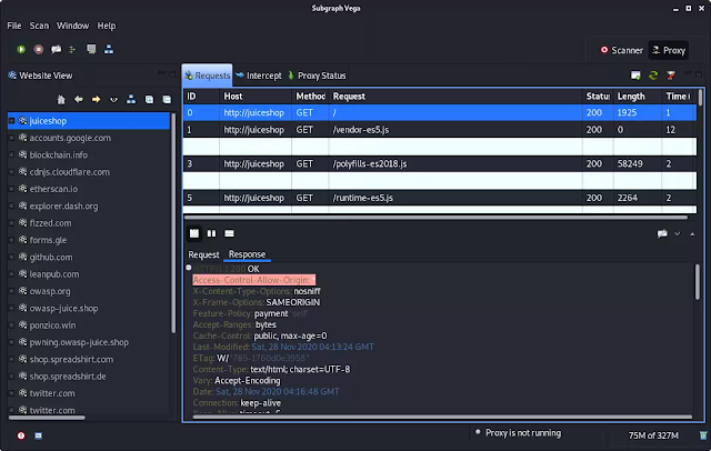 Vega Proxy Mode Vega Proxy Mode